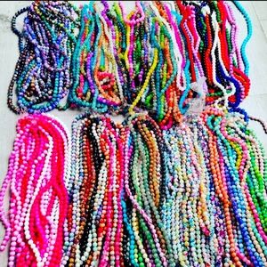 50 stands & 50 charms 💚 Diy jewelry making